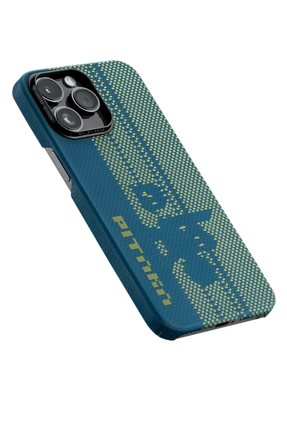 iPhone 14 Pro Karbon Kılıf MagSafe Şarj Özellikli Pitaka Pixel