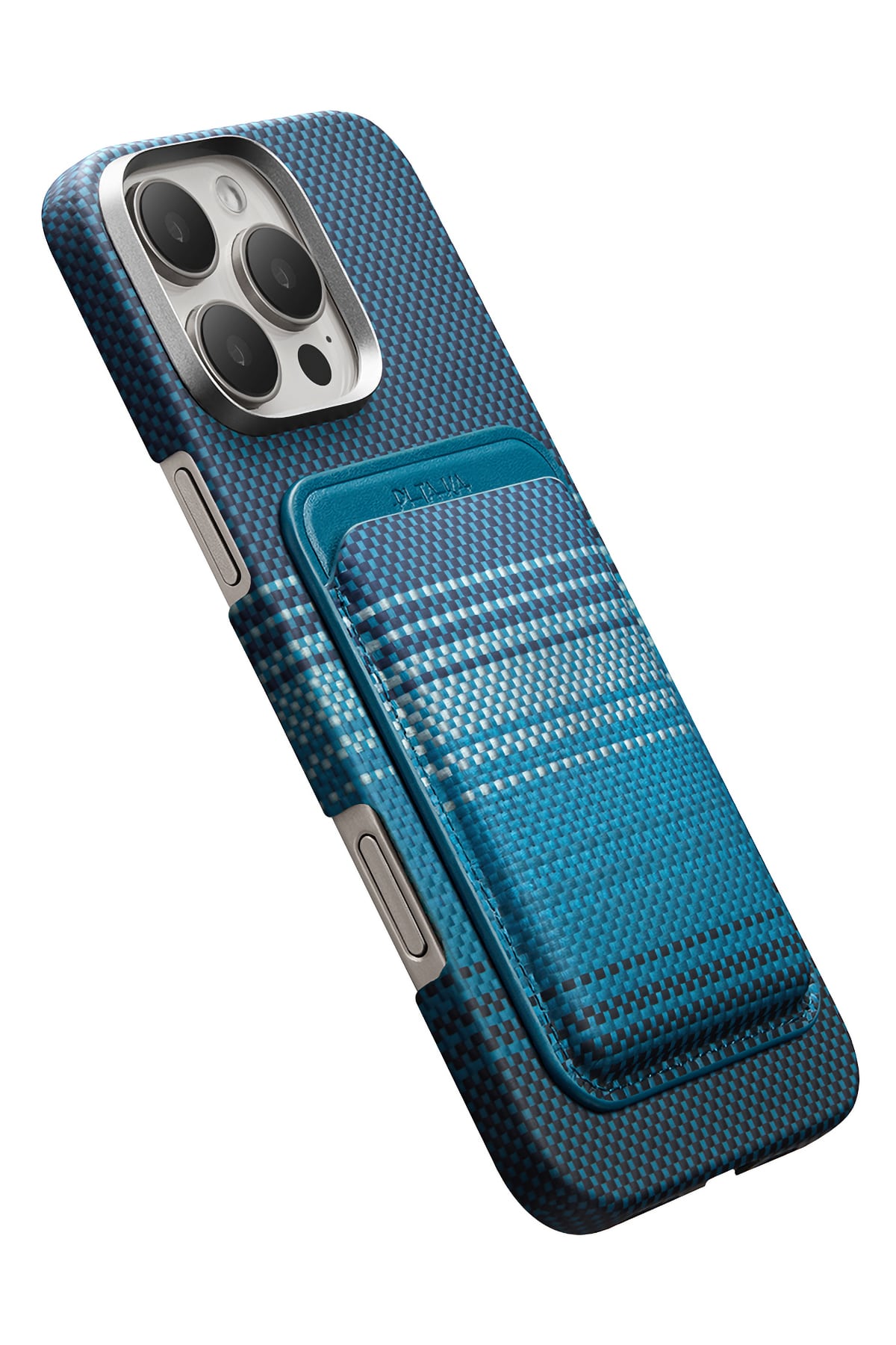 Pitaka Magsafe Uyumlu Woven Kartlık Cadmyra Örgü Tasarım Moonrise